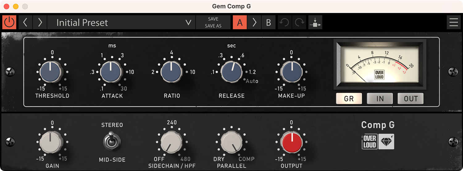 Overloud Gem Comp G For Mac v1.0.7音乐插件