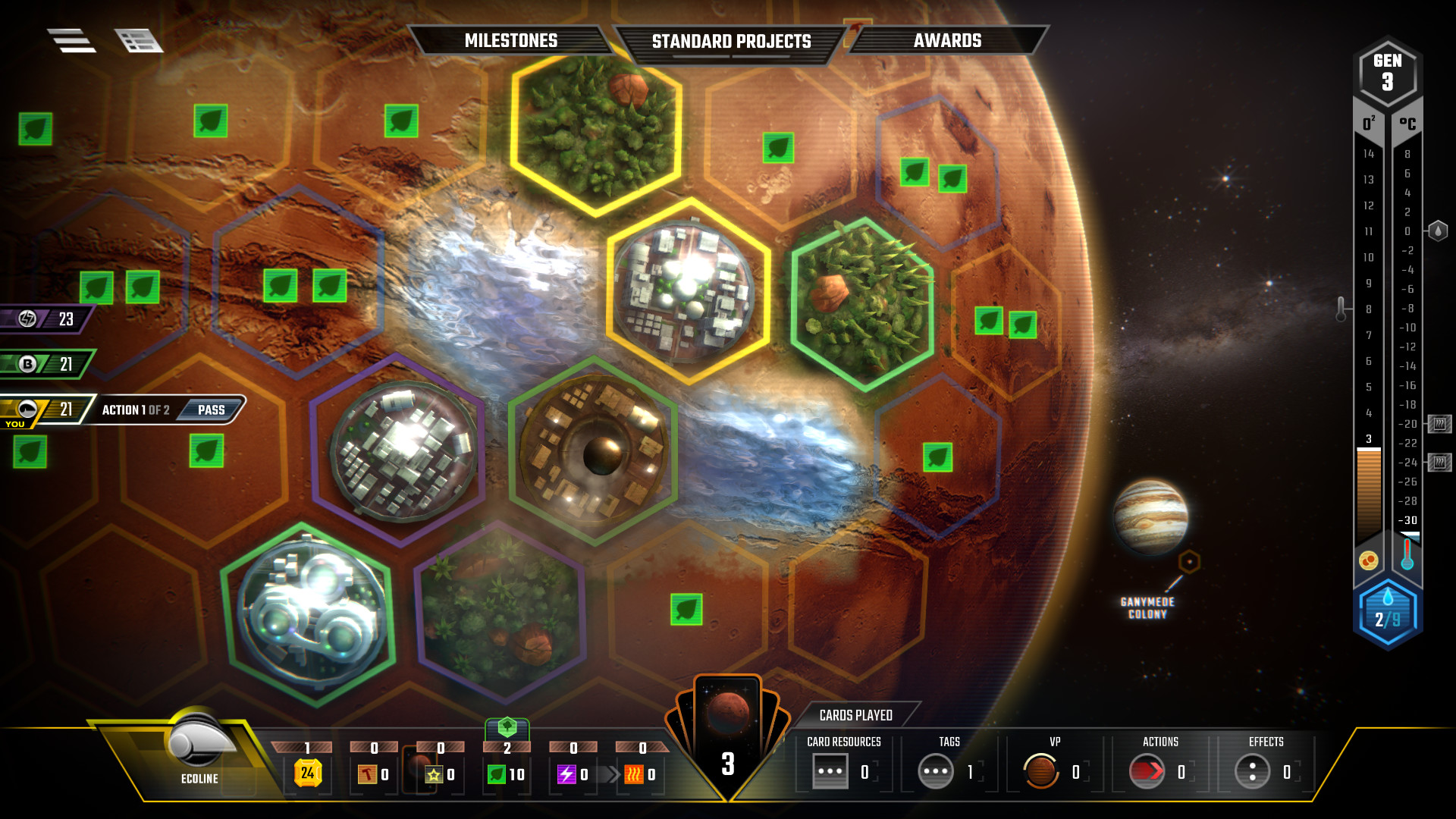 殖民火星 Terraforming Mars For Mac v2.0.5.130036 模拟游戏