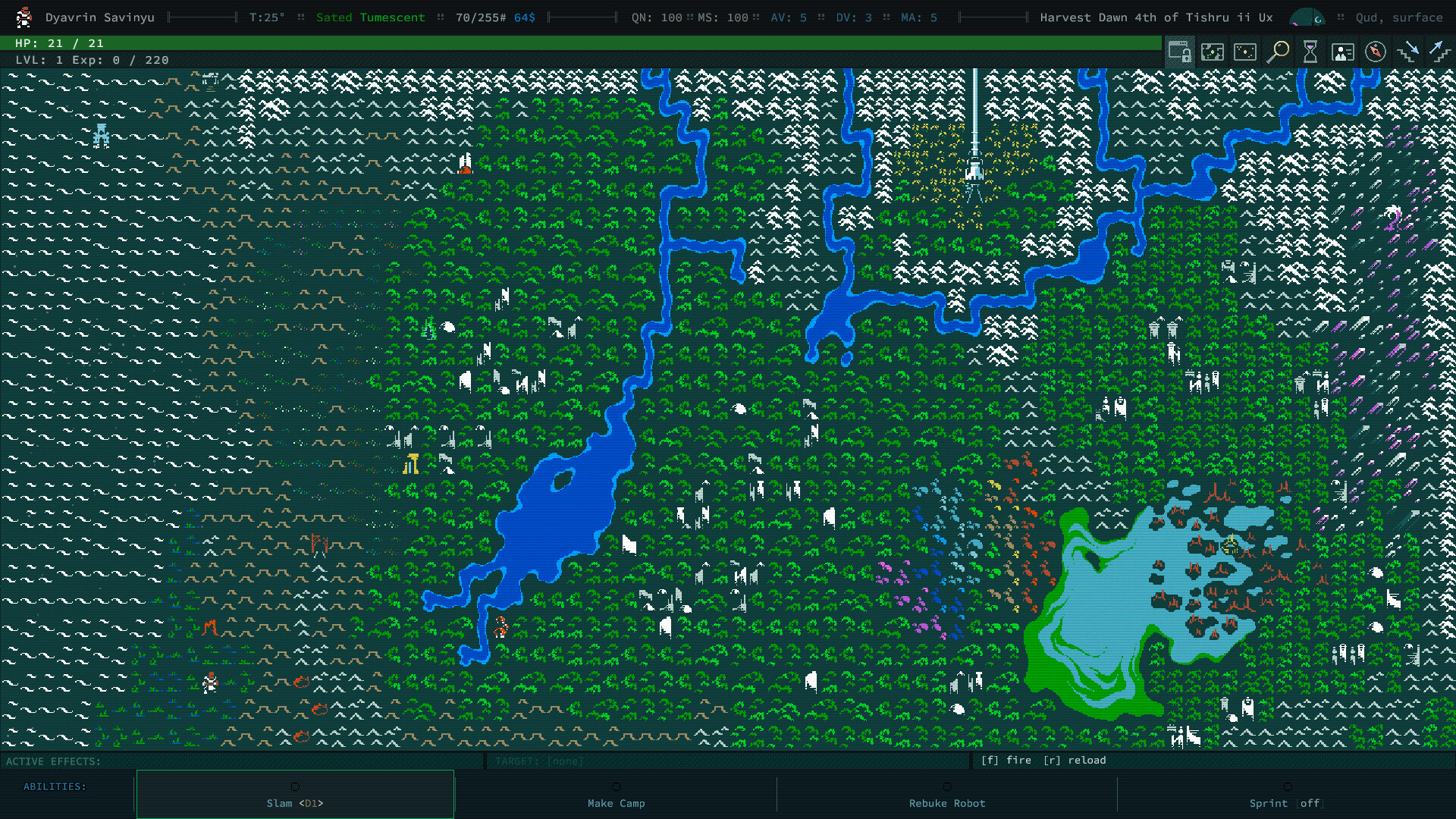 Caves of Qud For Mac v2.0.204.103 角色扮演游戏