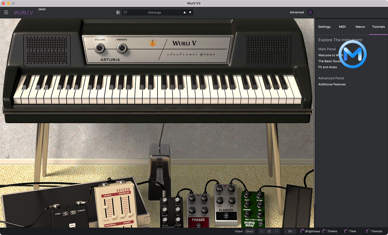 Arturia Wurli V For Mac v2.12.0 (3420) 音乐插件