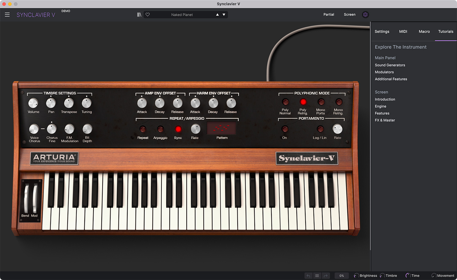 Arturia Synclavier V For Mac v2.12.0 (3420) 音乐插件