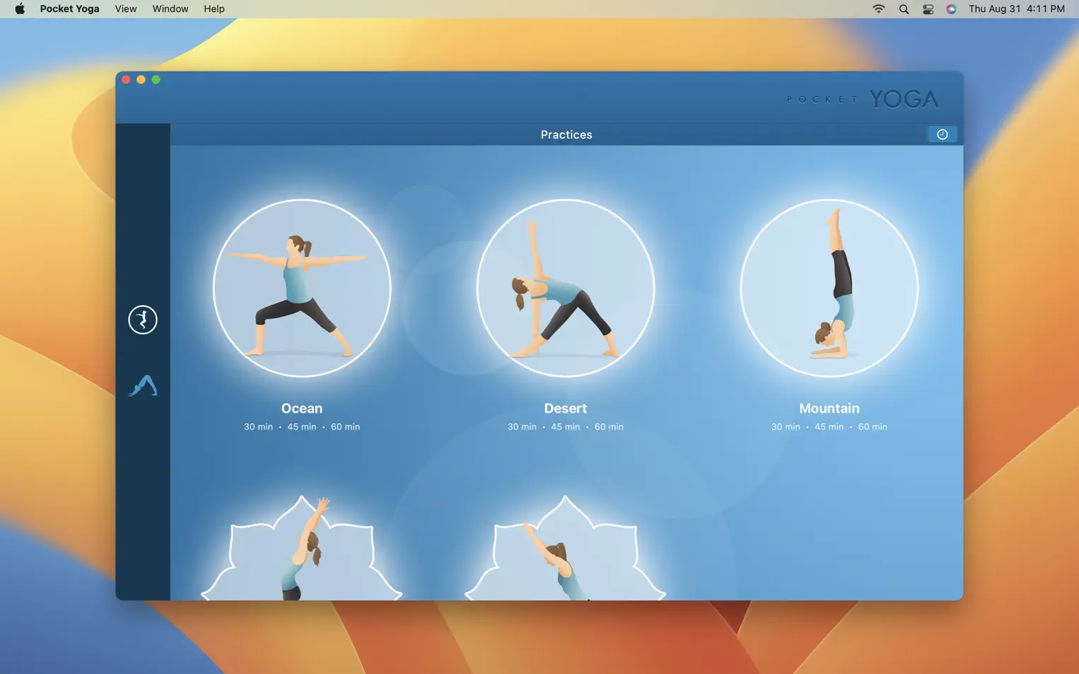 Pocket Yoga For Mac v14.0.0 瑜伽练习软件