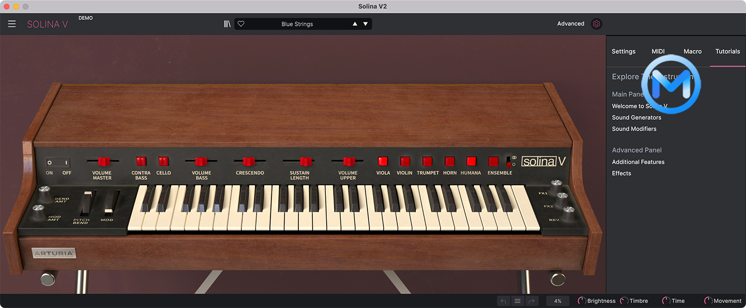 Arturia Solina V For Mac v2.12.0 (3420)插件