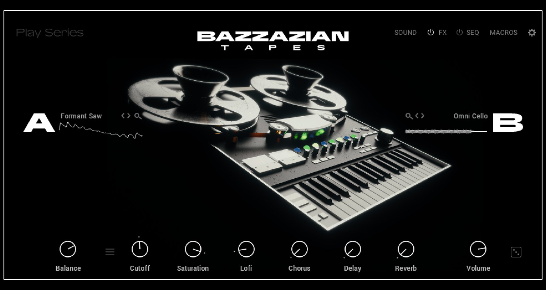 Native Instruments Play Series Bazzazian Tapes KONTAKT 音乐扩展