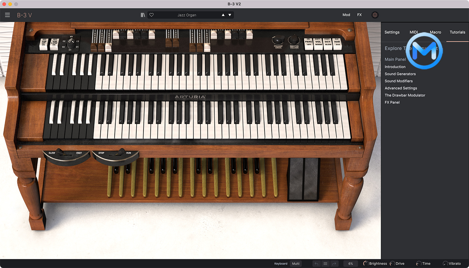 Arturia B-3 V2 For Mac v2.8.0 (3420) 插件