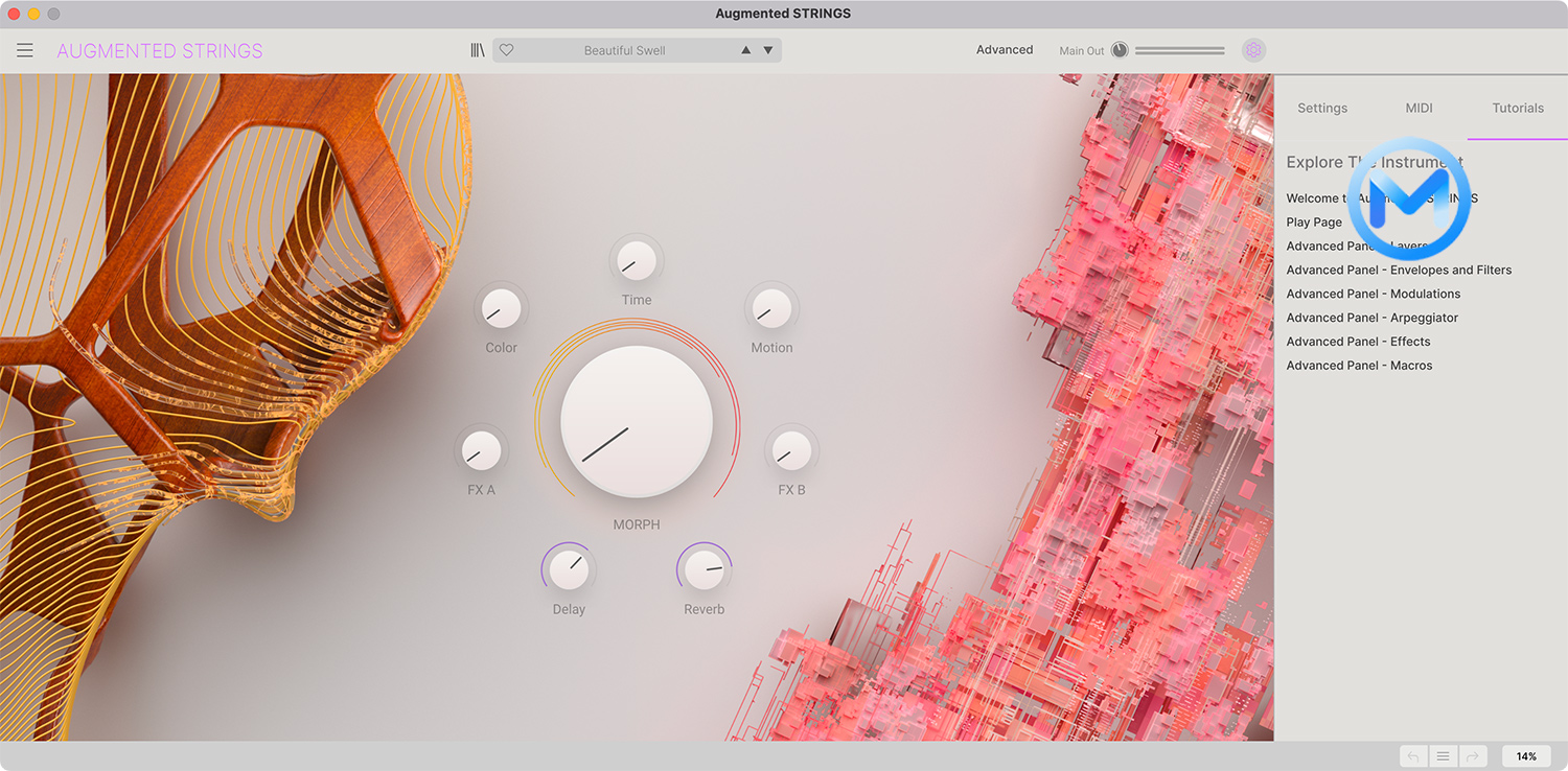 Arturia Augmented STRINGS For Mac v1.5.0 (3519) 插件