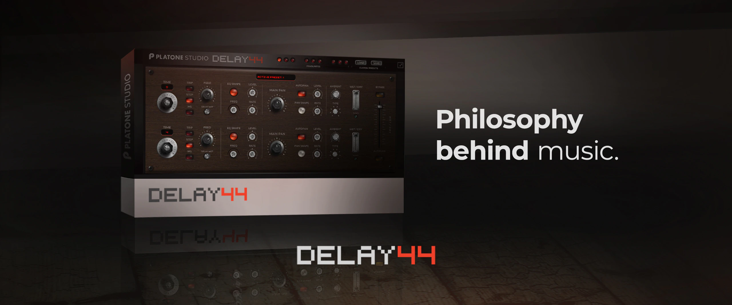 Platone Studio Delay44 For Mac v1.0.0 音乐插件