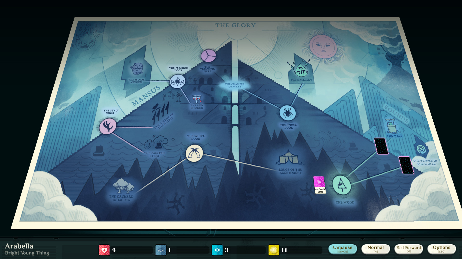 密教模拟器 Cultist Simulator For Mac v2023.4.0.4 卡牌风格游戏中文版