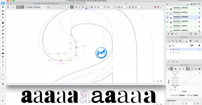 FontLab 8 For Mac v8.2.0(8620) 自定义创建或修改字体软件