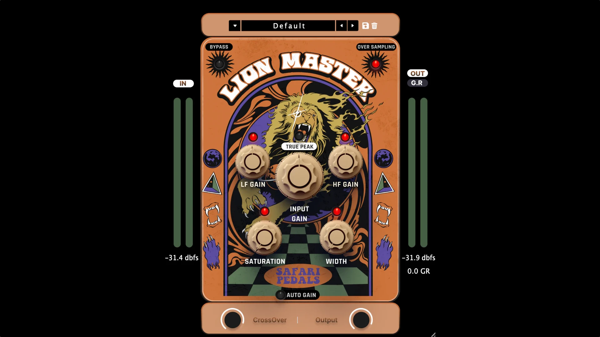 Safari Pedals Lion Master For Mac v1.5.2 音乐插件