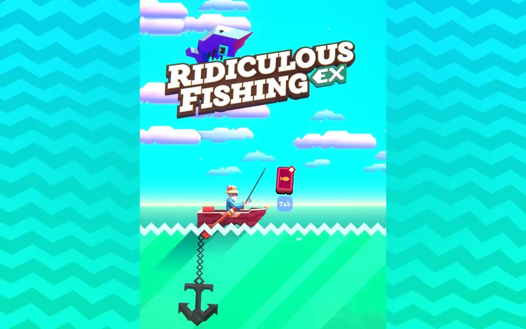 荒唐钓客 EX Ridiculous Fishing EX For Mac v1.0.3 钓鱼游戏中文版