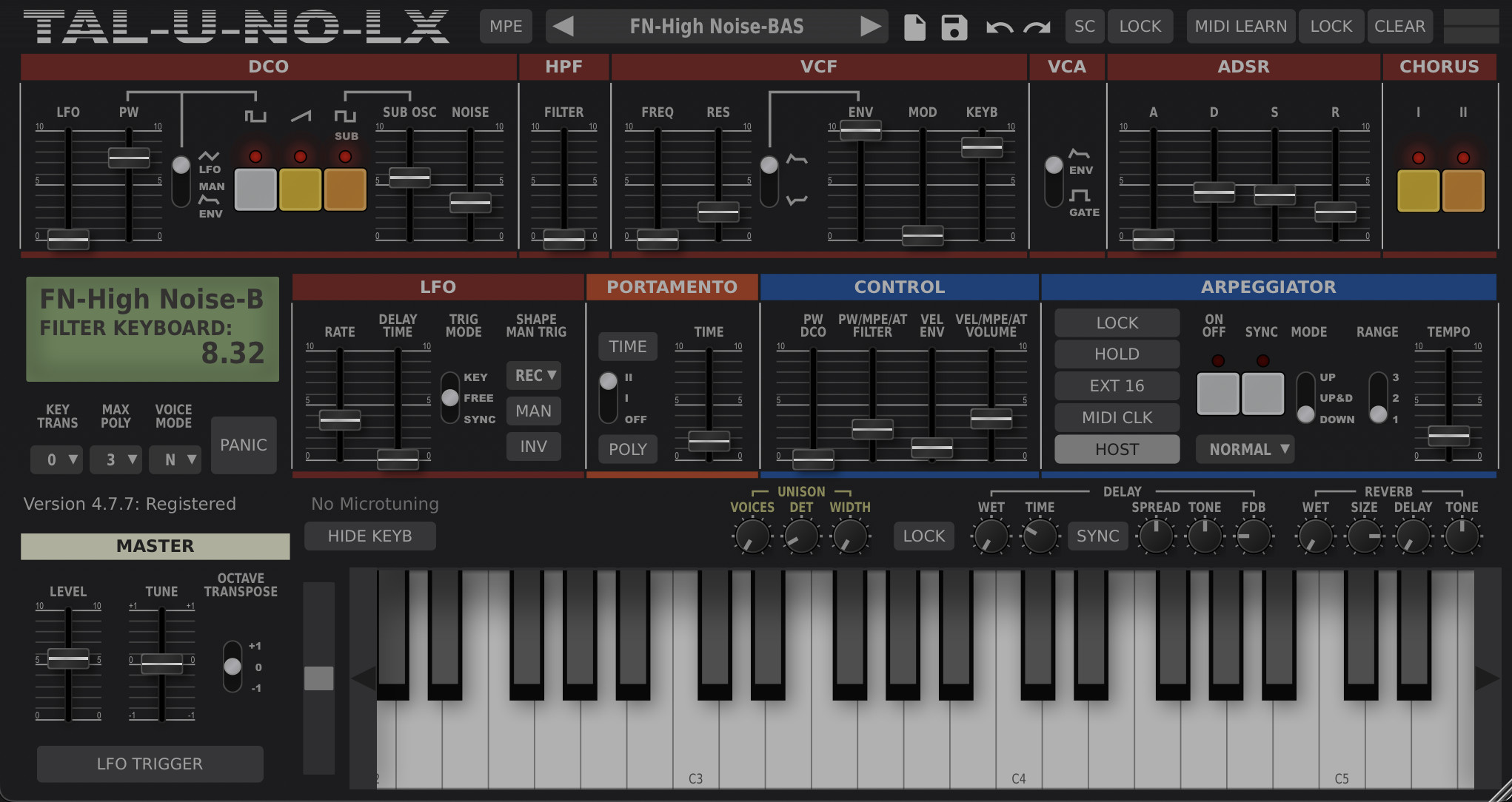 Togu Audio Line TAL-U-NO-LX For Mac v4.7.9音乐插件