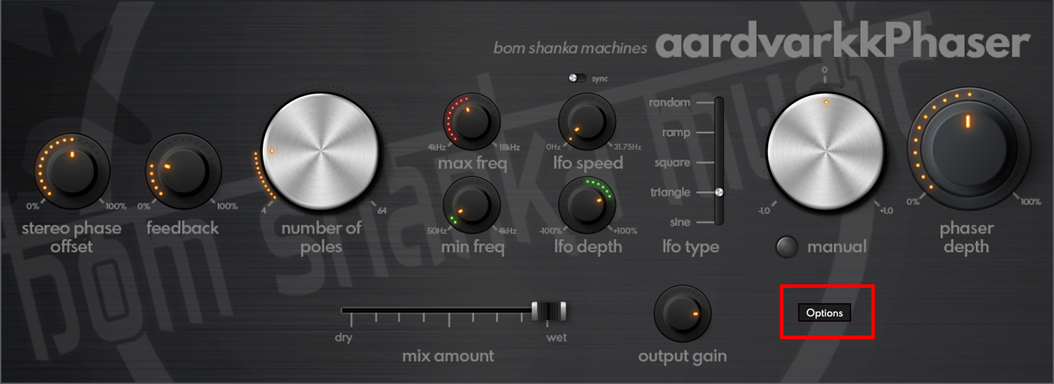 Bom Shanka Machines aardvarkkPhaser For Mac v1.0.10 音乐插件