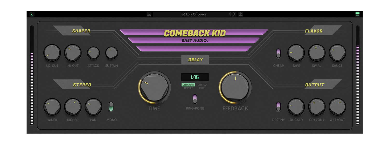 Baby Audio Comeback Kid For Mac v1.1.2 音乐插件