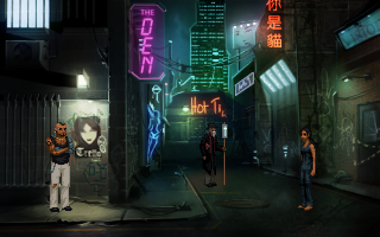 Technobabylon  For Mac v2.5a (57807) 赛博朋克冒险游戏