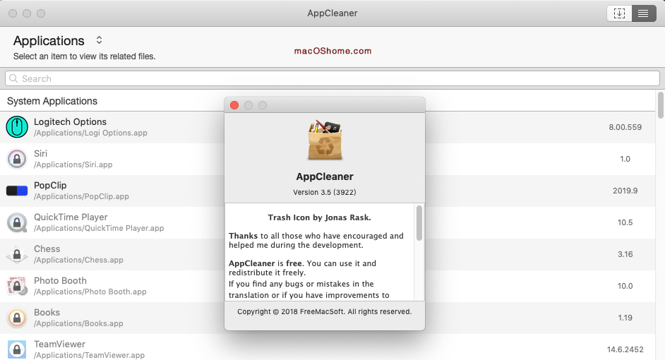 AppCleaner For Mac 3.6.8 App卸载清理工具 装机必备的卸载软件