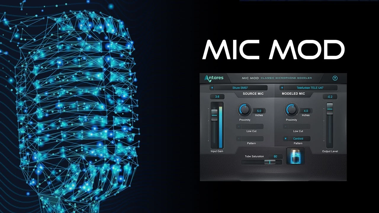 Antares Mic Mod For Mac v4.4.0 音乐插件