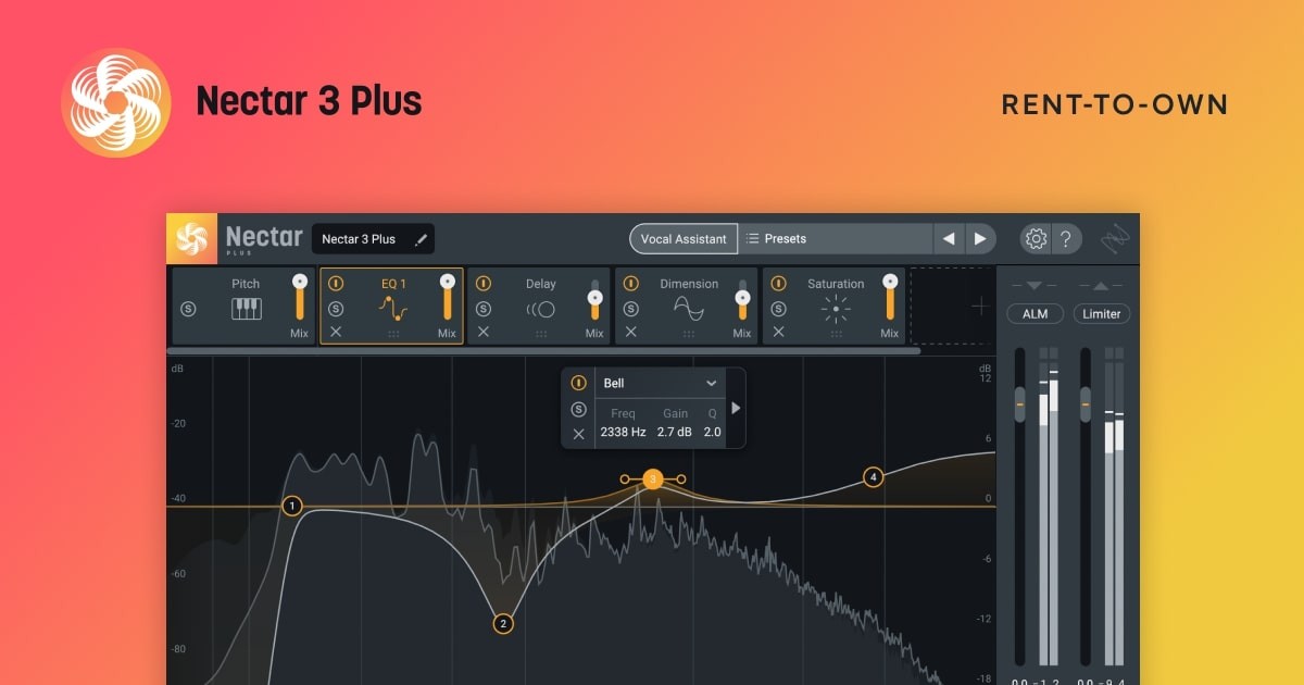 iZotope Nectar 3 Plus For Mac v3.9.0 音乐插件