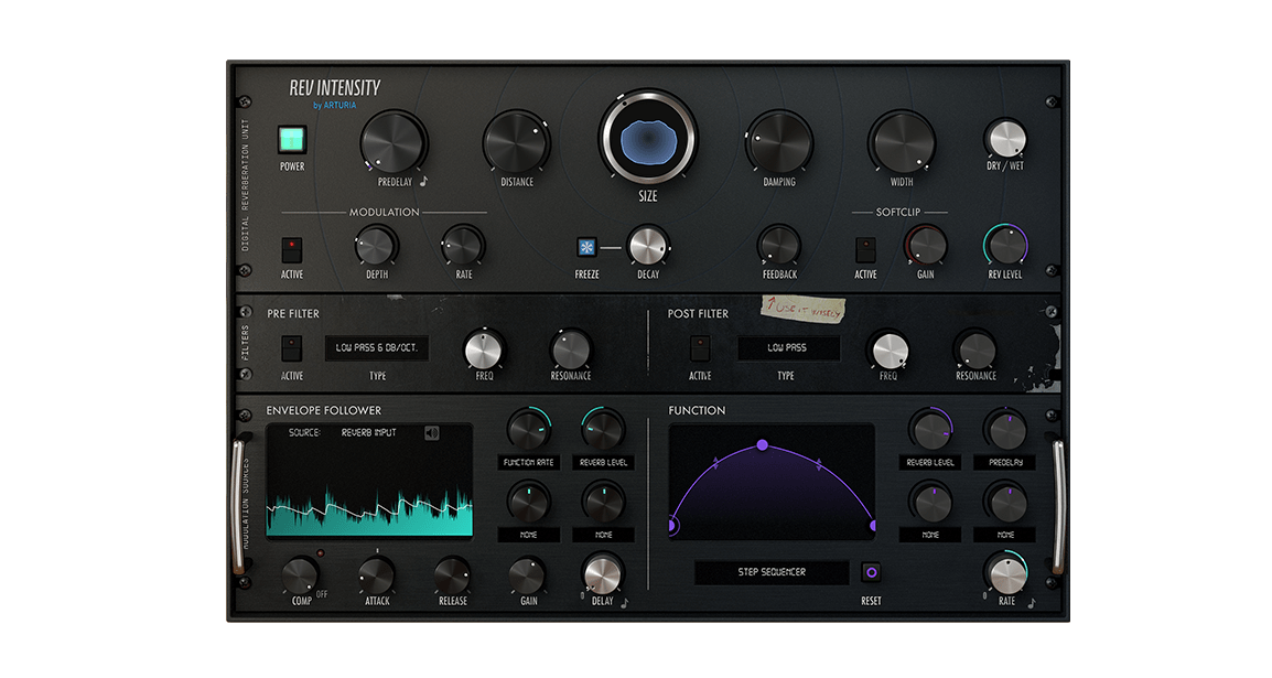 Arturia REV INTENSITY For Mac v1.5.0 (4457) 音乐插件