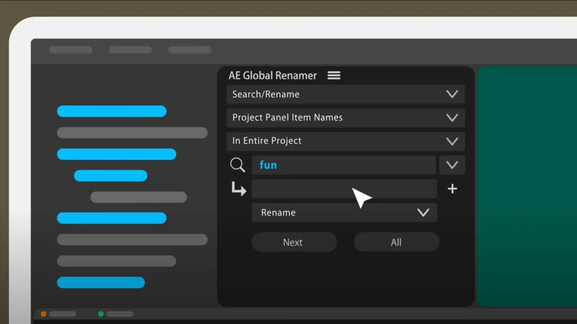 AE Global Renamer 2 For Mac v2.3.8 AE重命名插件