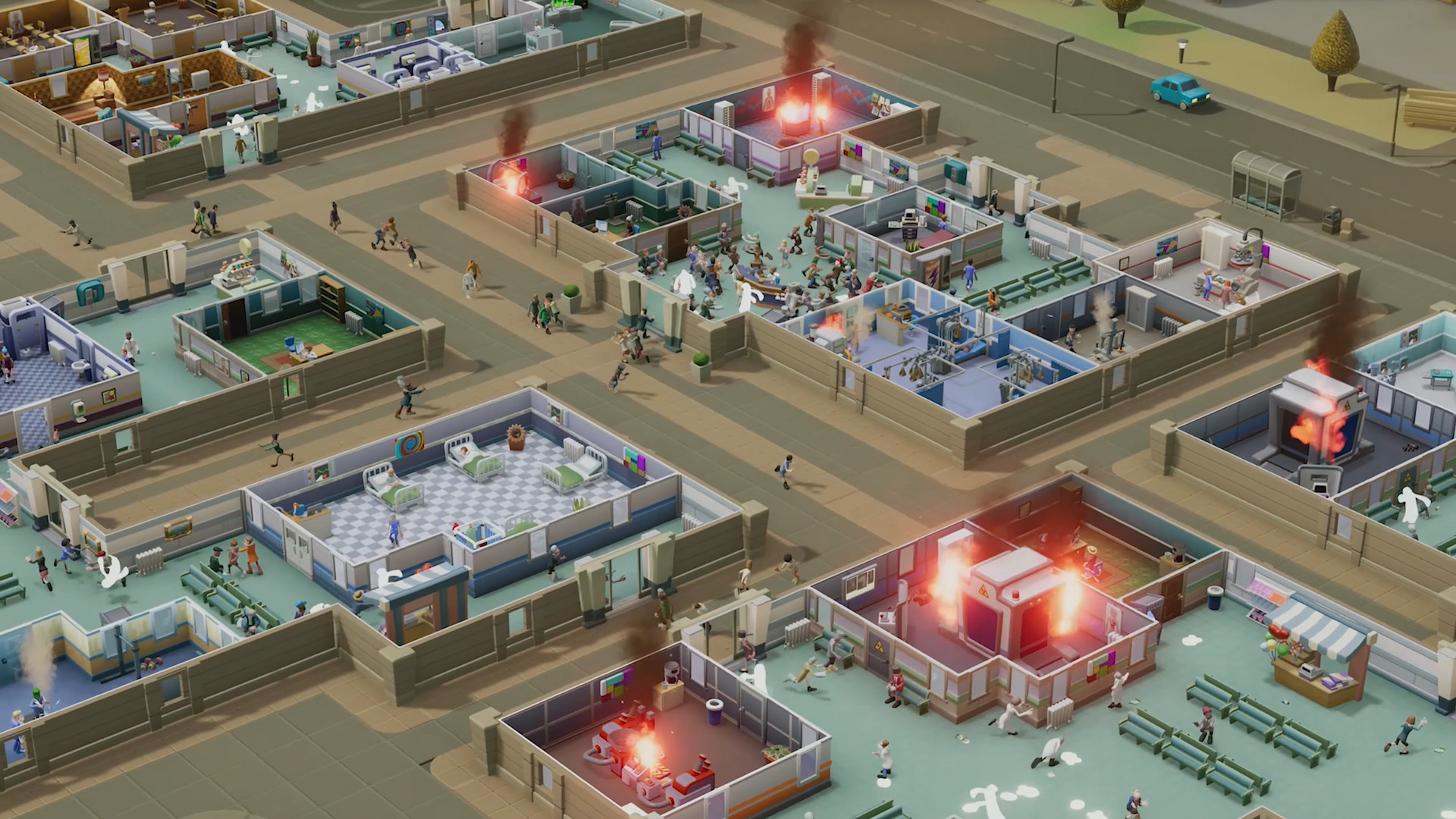 双点医院Two Point Hospital For Mac v1.29.52 医院经营模拟游戏中文版