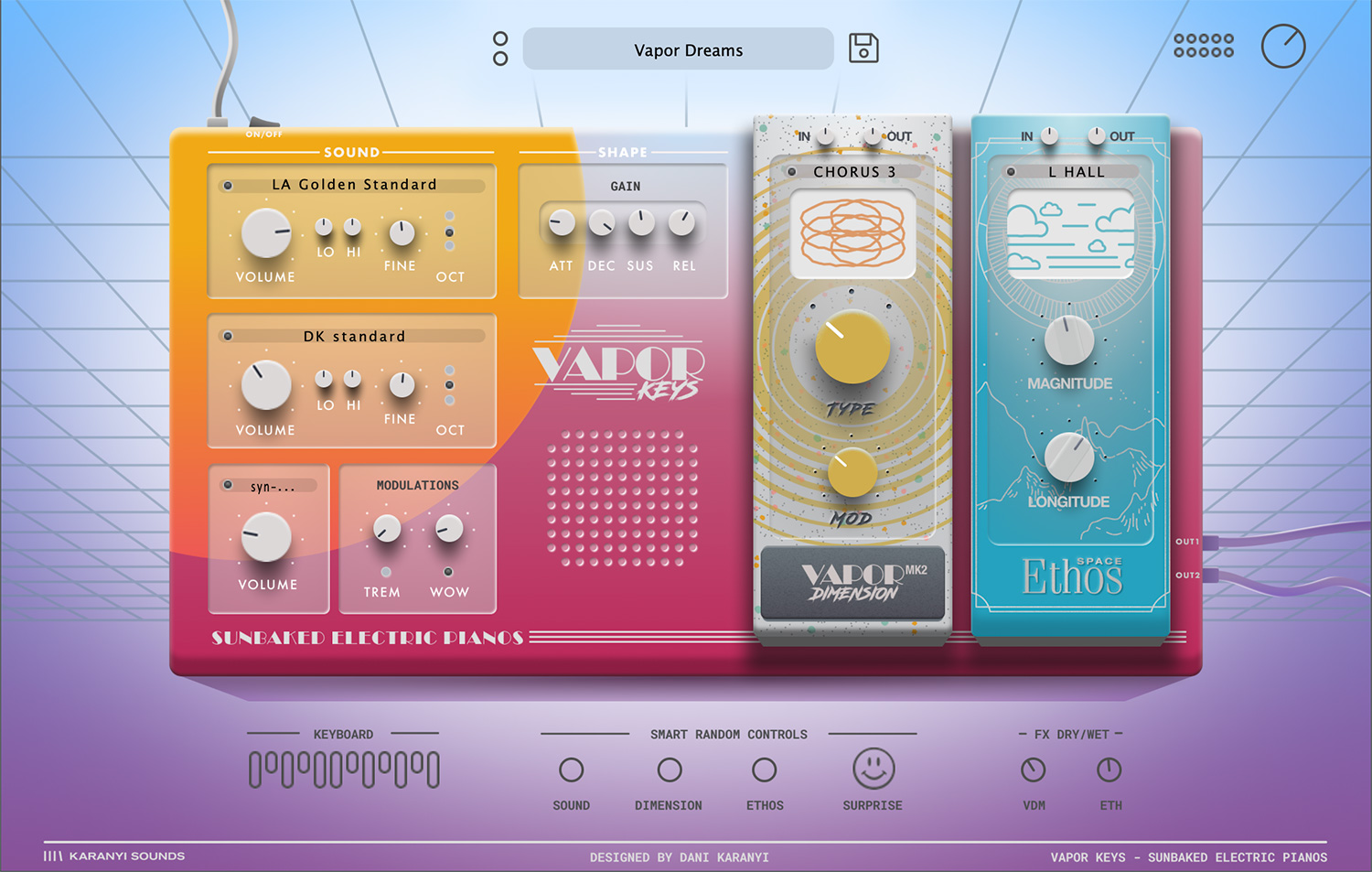 Karanyi Sounds Vapor Keys For Mac v1.0.1 音乐插件包