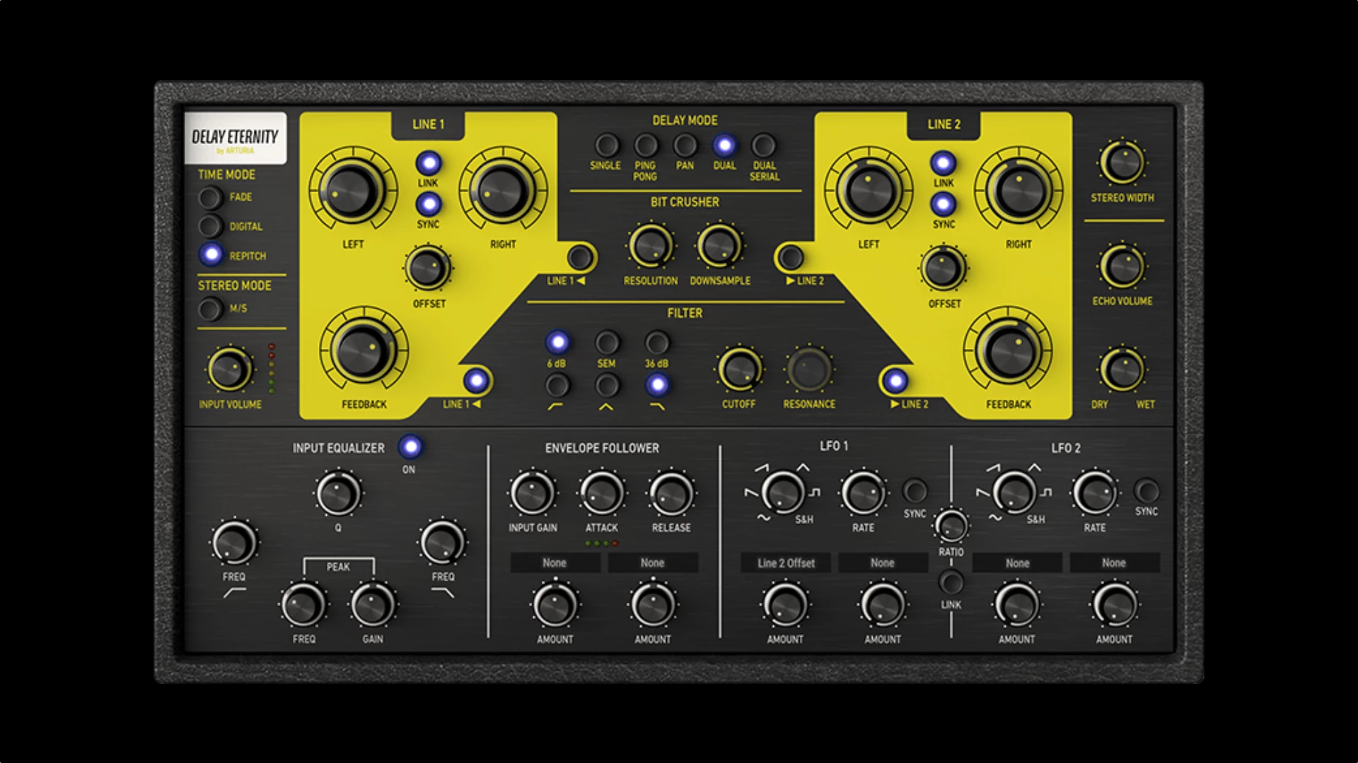 Arturia Delay ETERNITY For Mac v1.6.0 (4457) 音乐插件