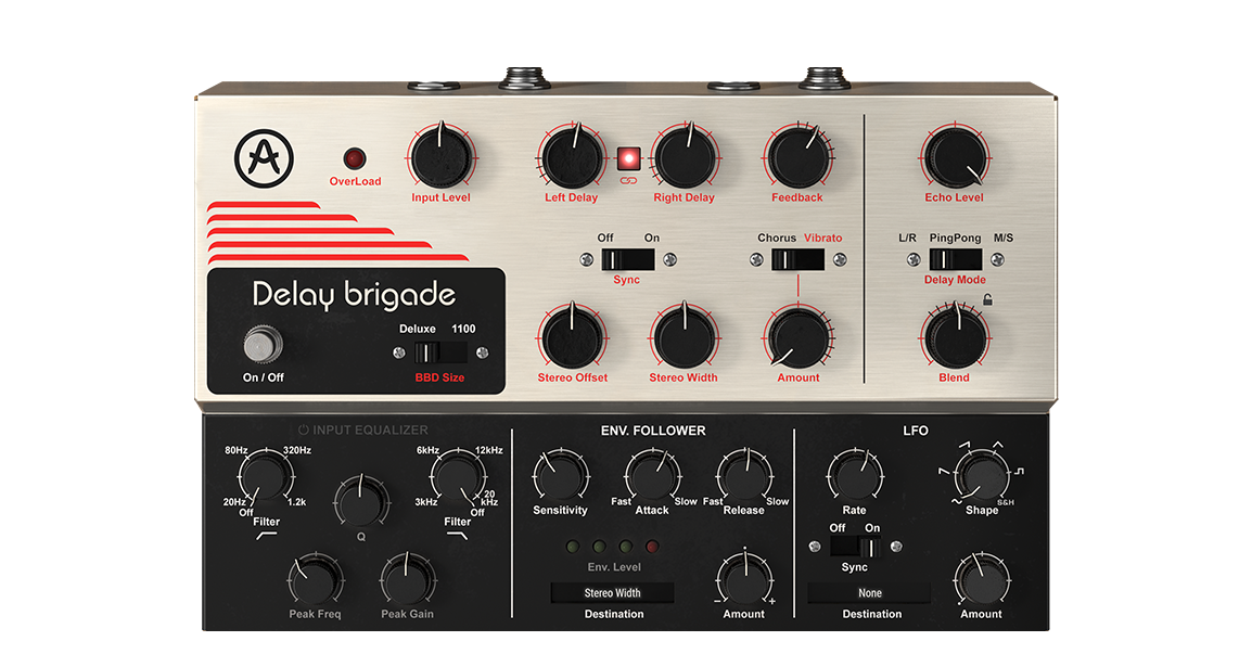 Arturia Delay BRIGADE For Mac v1.6.0 (4457) 音乐插件