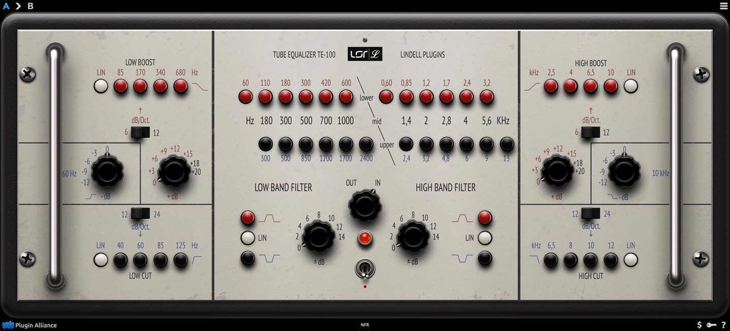 Lindell Audio TE-100 For Mac v1.1.2 音乐插件