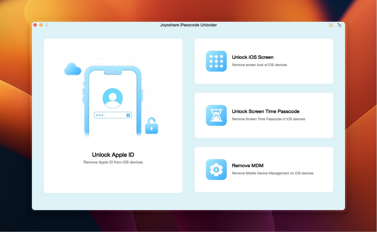 Joyoshare iPasscode Unlocker For Mac v4.3.0.13 iPhone解锁器