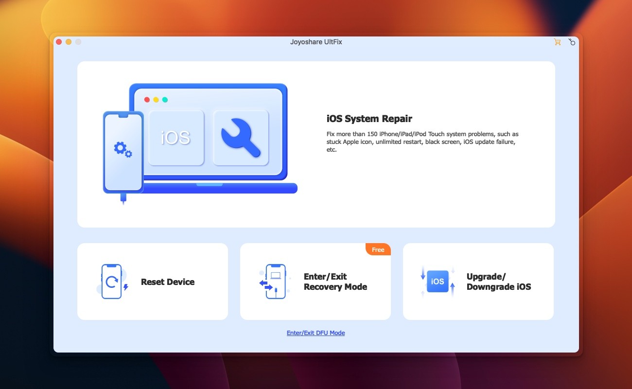 Joyoshare UltFix For Mac v4.1.0 Apple设备修复工具