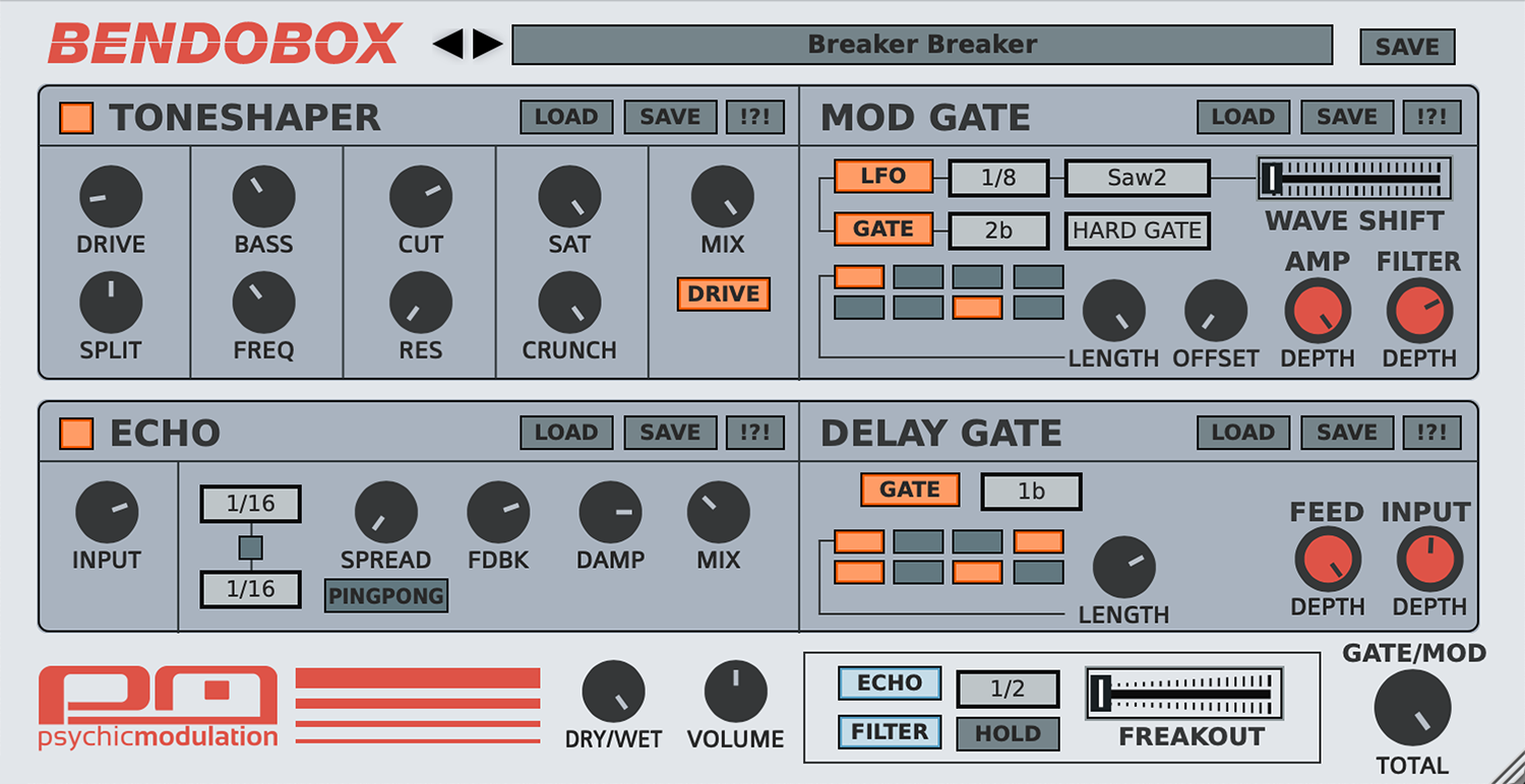 Psychic Modulation BendoBox For Mac v1.0 音乐插件