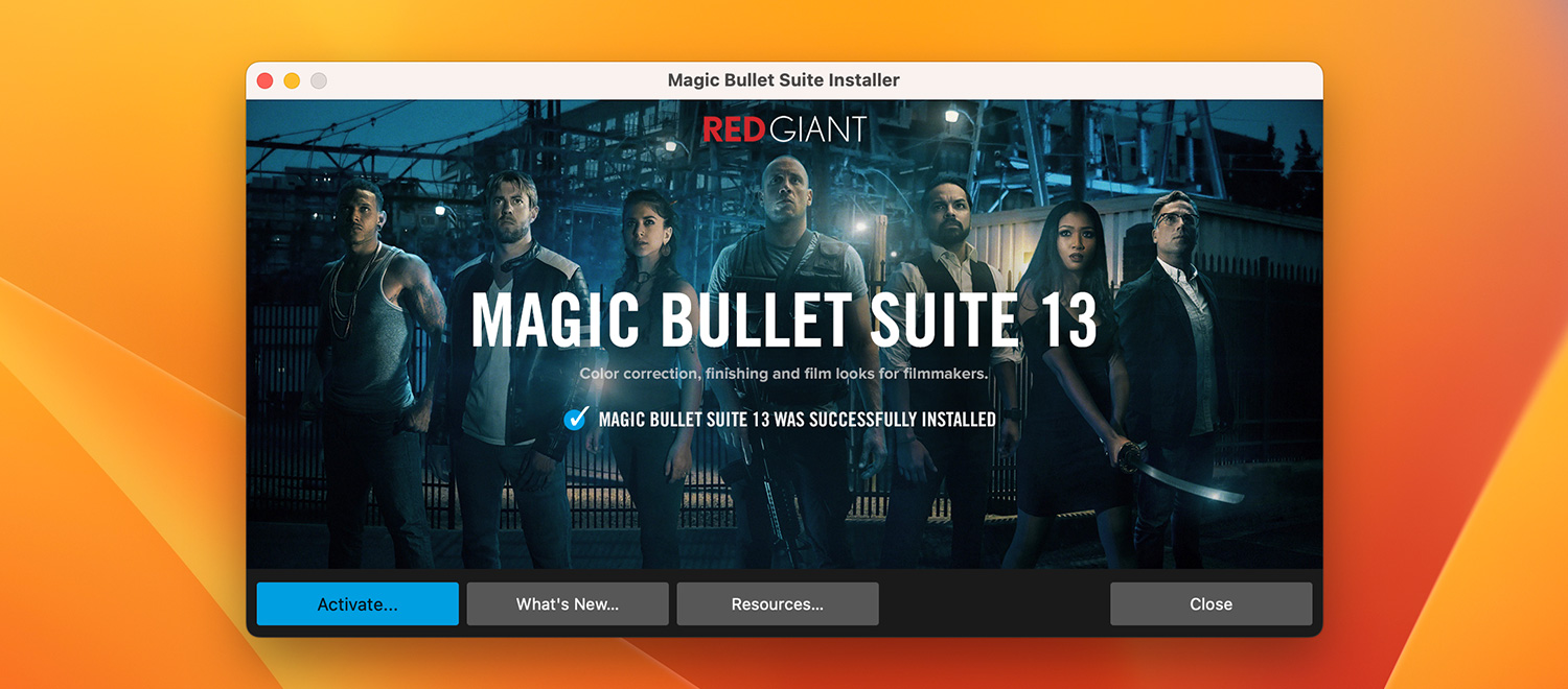 红巨星Red Giant Magic Bullet Suite For Mac v13.0.17 AE/PR插件