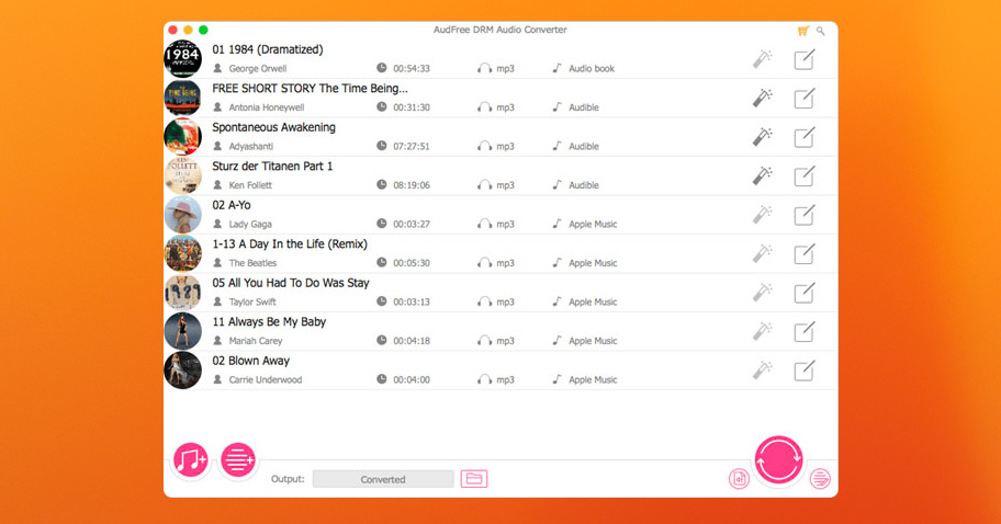 AudFree Audio Converter For Mac v2.9.0 Apple Music音乐转换器