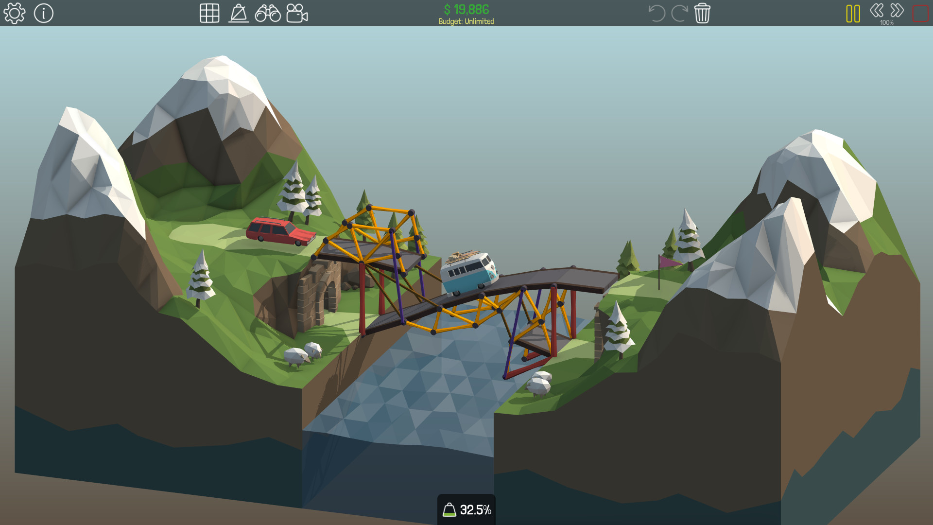 Poly Bridge For Mac v5.3.5p8建桥模拟器中文版