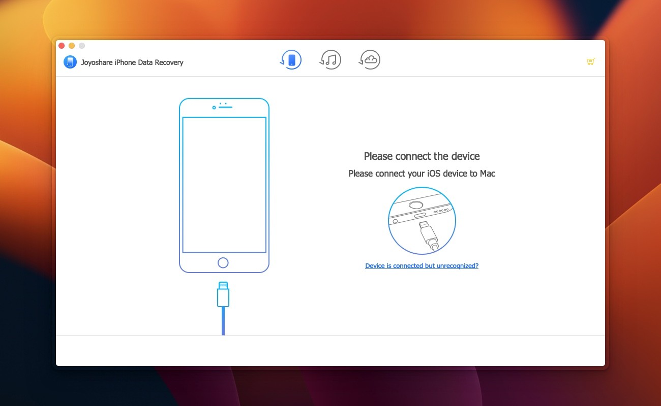 Joyoshare iPhone Data Recovery For Mac v2.4.0 iPhone数据恢复工具