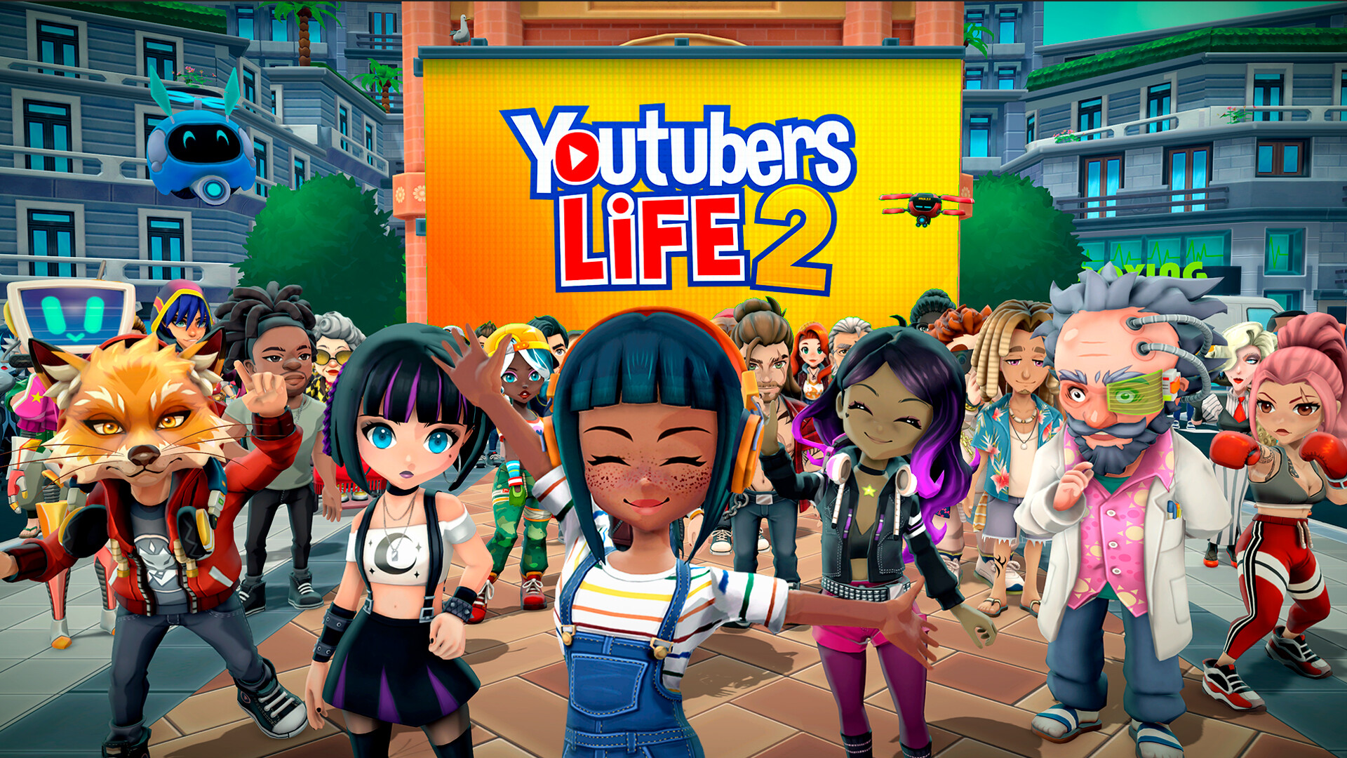 Youtubers Life 2 For Mac v1.3.1.007 模拟主播直播游戏中文版