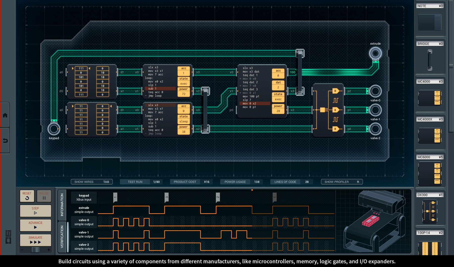 SHENZHEN I/O For Mac v4.26.03.2023 芯片生产设计模拟游戏中文版