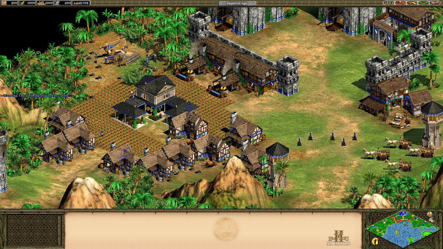 帝国时代2高清版 Age of Empires II HD For Mac v1.1 2023中文移植版