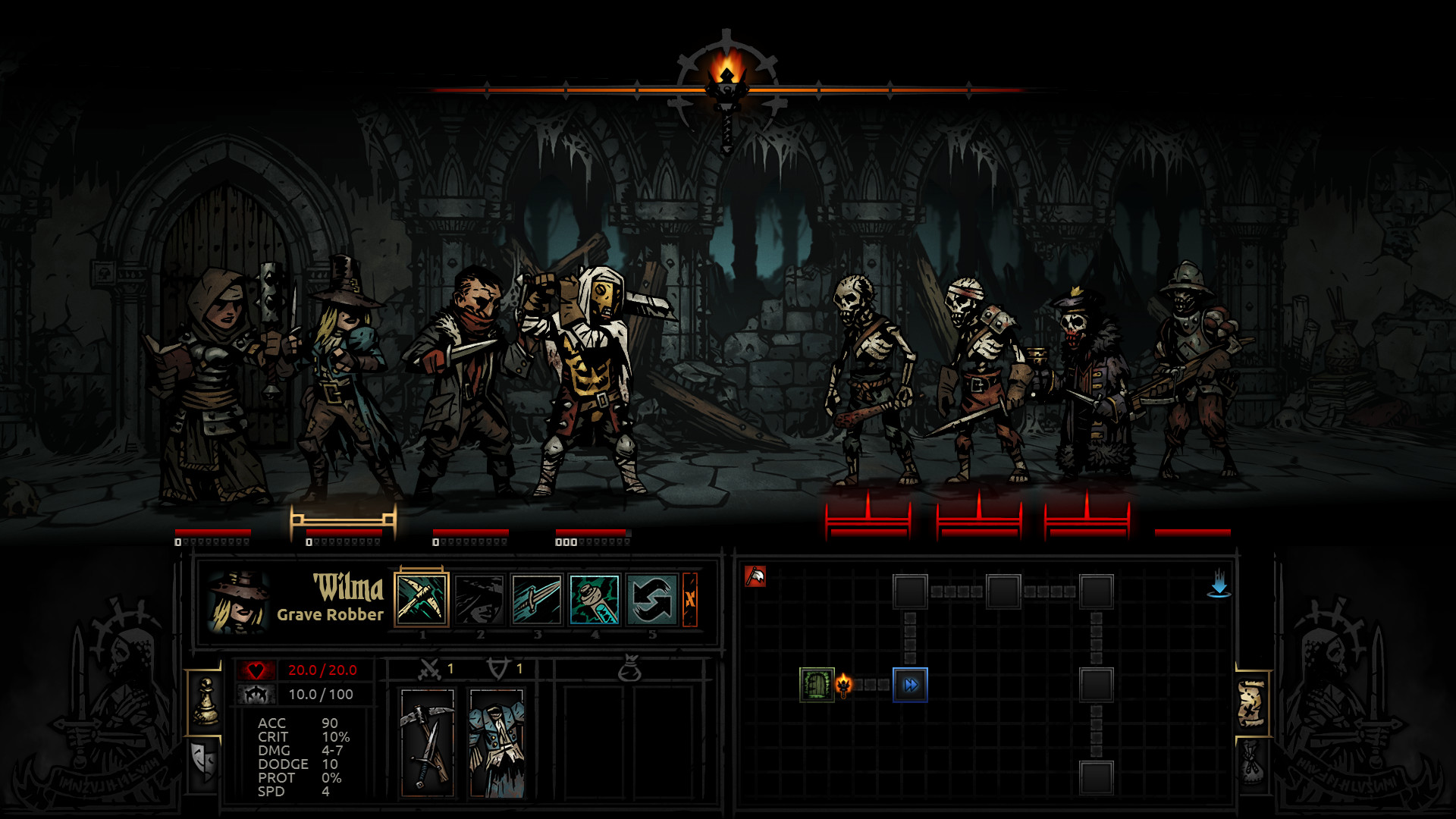 Darkest Dungeon For Mac v24839(28860) 黑暗奇幻回合制RPG游戏中文版