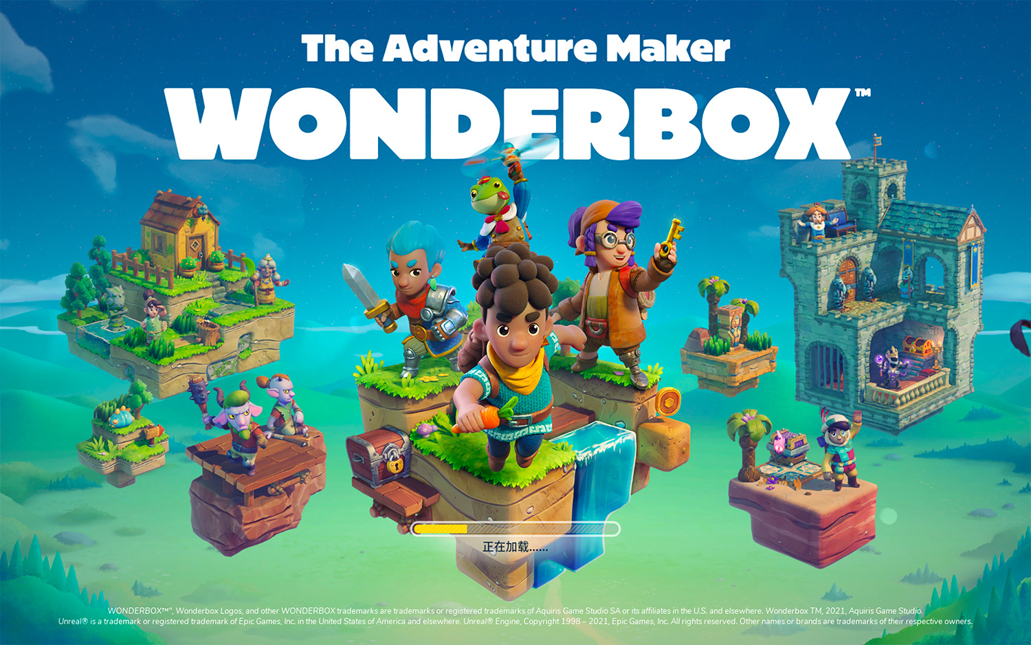 神奇宝盒:冒险制作者 Wonderbox:The Adventure Maker For Mac v2.5.1  动作冒险游戏中文版