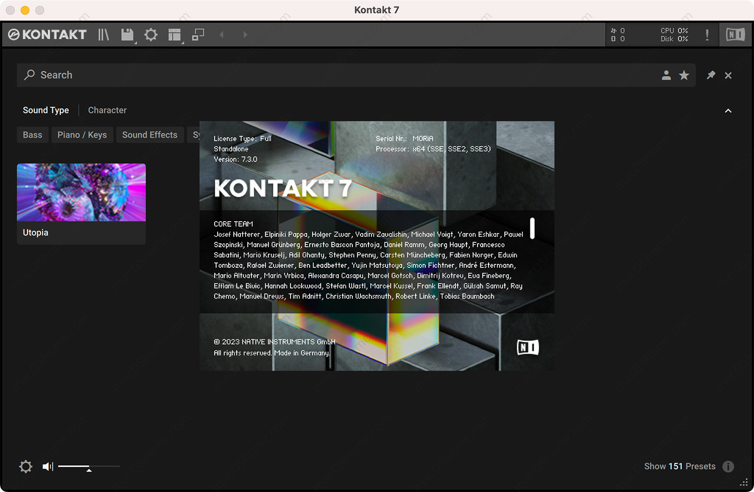 Native Instruments Kontakt 7 音乐采样平台安装教程