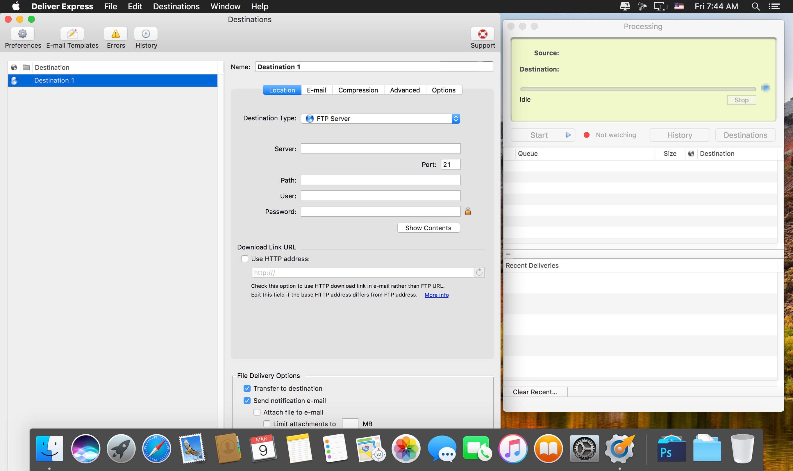 Deliver Express For Mac v2.7.9 FTP/SFTP管理软件