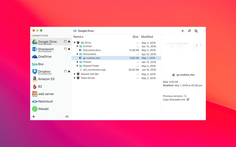 ExpanDrive For Mac v2023.4.1 云存储管理工具