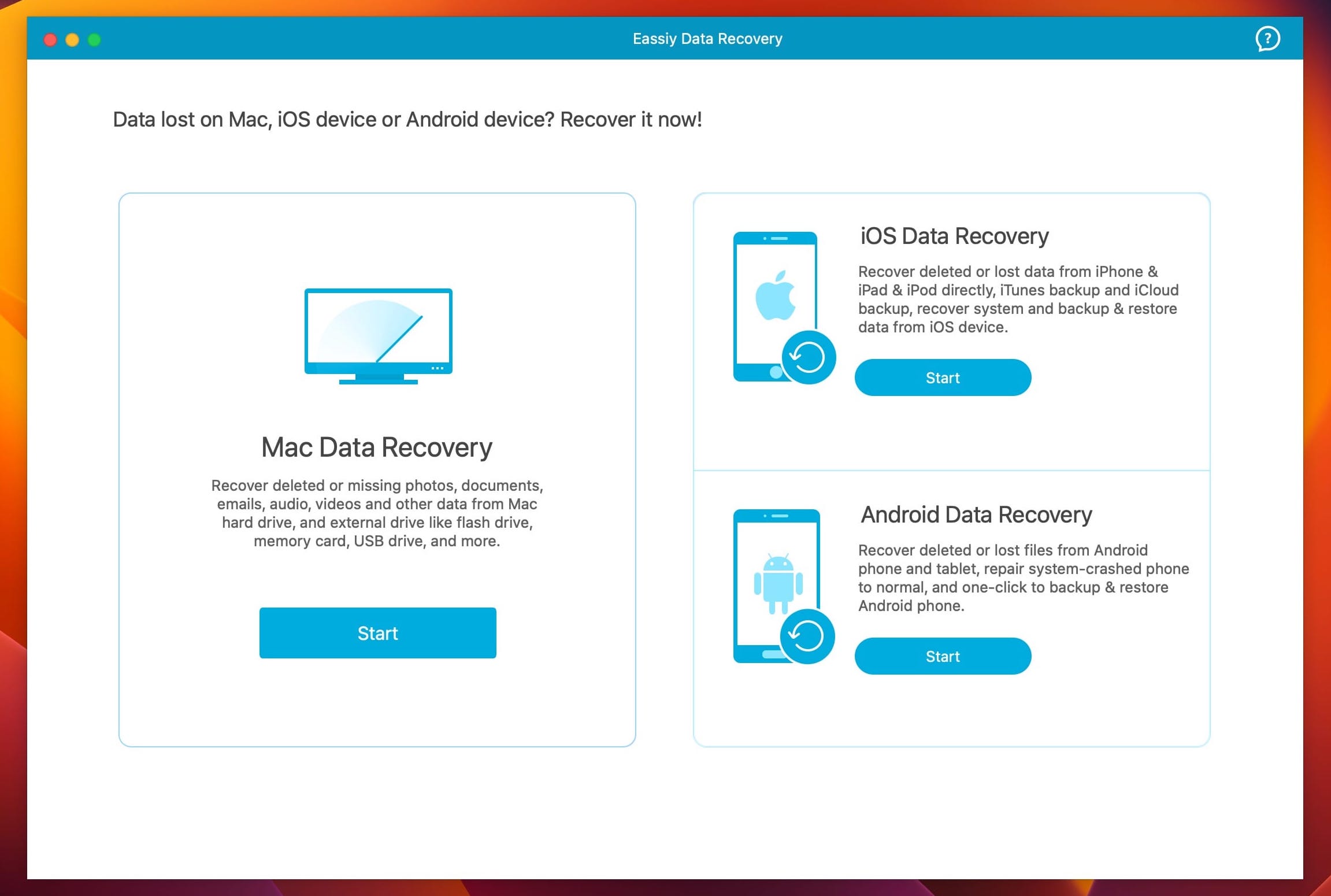 Eassiy Data Recovery For Mac v5.0.8 Mac/iOS/Android数据恢复工具