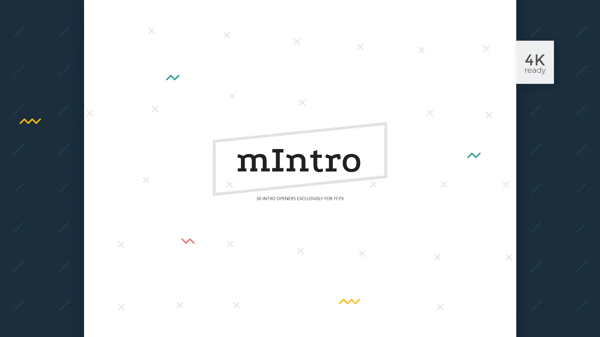 motionVFX mIntro 2 For Fcpx 插件