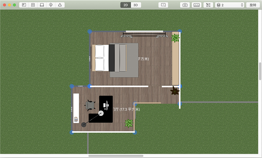 Planner 5D for Mac v4.14 室内设计软件中文版