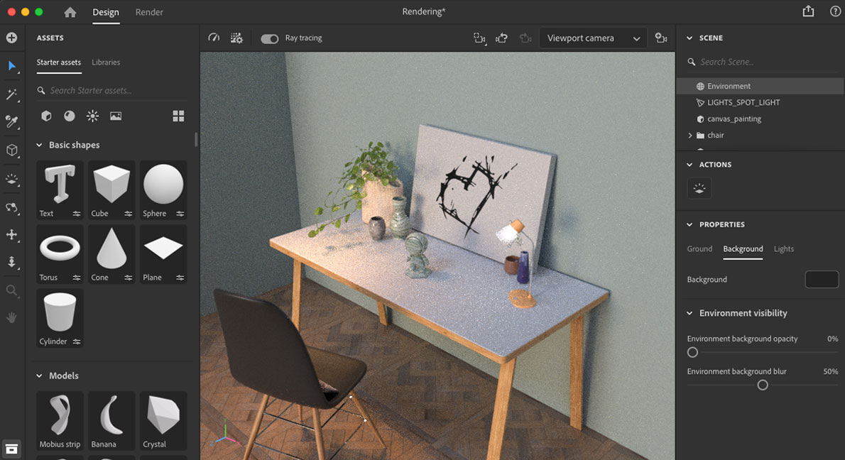 Adobe Substance 3D Stager For Mac v2.0.1 3D设计软件中文版