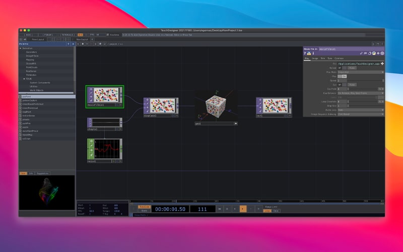 TouchDesigner Pro For Mac v2022.32120 可视化编程的开发平台