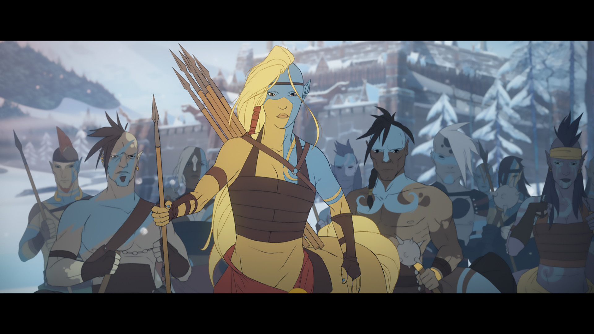 旗帜传说2 The Banner Saga 2 For Mac v2.61.02战棋式策略游戏中文版